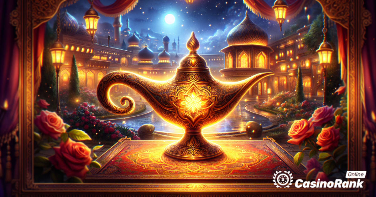 **Legg ut på et magisk arabisk eventyr med Wizard Games' "Lucky Lamp"-spilleautomater**
